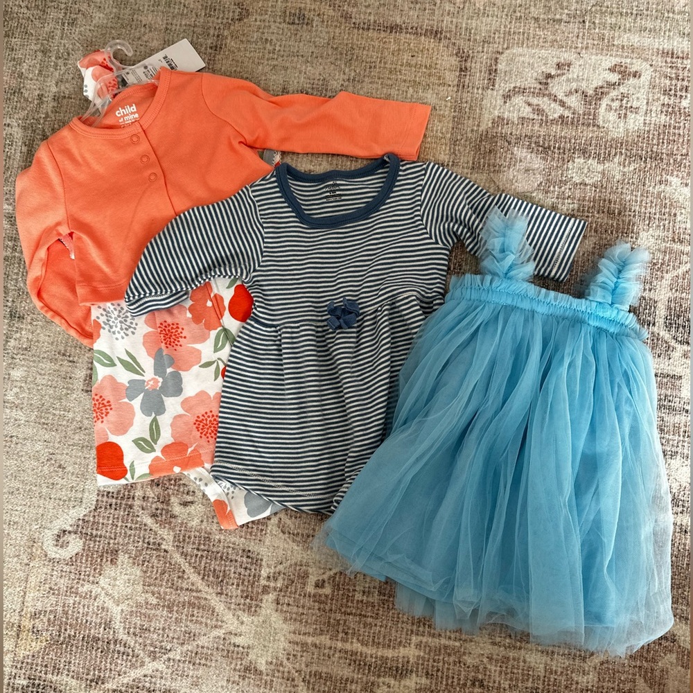 Infant girl dress bundle
